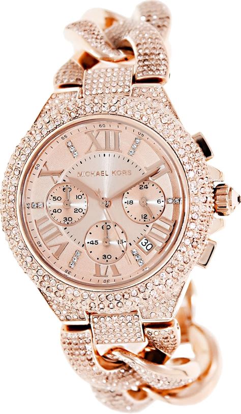 montre michael kors femme camille|michael kors watches for women.